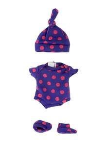 Pakaian Mini Lucu untuk Boneka Reborn Silikon Mini 6 Inci 4 Gaya Kostum Bayi Menggemaskan Pakaian Boneka Lembut dan Ramah Kulit - Pakaian Boneka - View 4