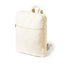 Dam Mochila de línea nature en suave material 100% algodón orgánico - Beige - Ver 1
