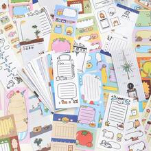 Decorative Writable Note Label Stickers, Vertical Planner Journal Note Paper Tabs, DIY Scrapbooking Memo Stickers For Diary Album - one-size - View 2