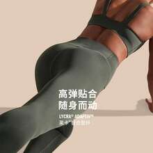 Celana Legging Yoga Ketat Panjang Pendek Adidas untuk Wanita - Grey - View 3