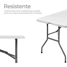 Folding Tables - White - View 4
