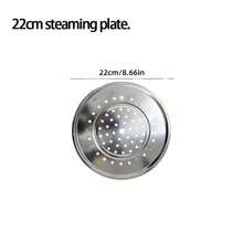 1/2/3pcs Stainless Steel Steamer Rack, Multi-Layer Perforated Steamer Pot, Kitchen Essential, Steaming Cooking, Steamer, Multi-Functional Stackable Design, Suitable For Vegetables, Bread, Eggs And Seafood - View 16