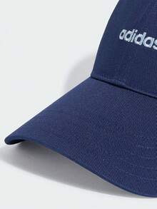 Adidas Unisex LINEAR EMB CAP Curved Brim Hat KS4518 - Blue - View 5