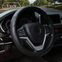 Steering Wheel Cover Car Handle Cover Ultra-Fine Fiber Leather Handle Cover Universal Car Steering Wheel Cover High-End Business Handle Cover - One Size Fits All - View 15