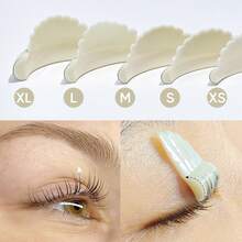 Lomansa 5 Pairs Eyelash Lift Pads - 5 Sizes, Reusable, Soft & Stretchy, Easy To Use, Ideal For All Lash Lengths, Perfect For Salons & DIY - Multicolor - View 2
