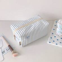 1 PC Bow Makeup Bag, Student Large Capacity Storage Bag, Desktop Portable Makeup Storage Bag - Multicolor - View 13