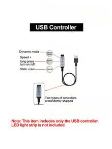 Tira de luz de fondo RGB alimentada por USB, iluminación ambiental de color cambiante para TV, monitor de computadora, teatro en casa, habitación, sala de estar y decoración de gabinete - Multicolor - Ver 18