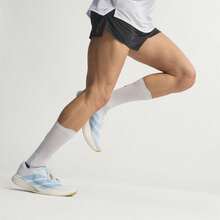 Adidas Adizero  SL Wove Comfortable Versatile Low-Top Running Shoes Men's White Blue - White Blue - View 2