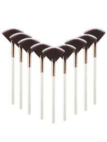 1/2/5/10/20pcs Ultra-Fine Soft Mask Brush, Mask Applicator Tool, Mud Mask Brush, Makeup Supplies - Multicolor - View 16