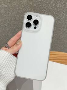 1 buah Casing Ponsel Anti Jatuh Matte Buram Semi-Transparan, Pelindung, Desain Dasar Warna Solid Minimalis Ultra Tipis, Kompatibel dengan Casing & Galaxy, Kompatibel dengan iPhone 17, Kompatibel dengan iPhone 17 Pro, Kompatibel dengan iPhone 17 Pro Max, Aksesori Ponsel, Pengiriman Cepat, Casing Semi-Transparan Buram Ultra Tipis Polos Dasar Minimalis Estetika Hadiah Valentine Hadiah Natal Hadiah Thanksgiving Hadiah Tahun Baru Hadiah Ulang Tahun Hadiah Kembali ke Sekolah Aksesori Ponsel Harian - Transparan - View 6