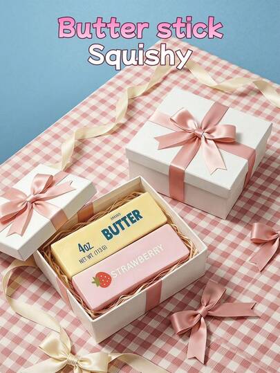2026 New Soft Strawberry Cream Slow Rebound Squeeze Toy, Super Soft Butter Toast Stress Relief Squeeze Toy, Soft Squishy Toy, Stress Relief Soft Body Squeeze Toy - Suitable For Birthday And Holiday Gifts, Daily Surprise Small Gifts, Cute And Adorable. Halloween Gifts, Christmas Gifts, Gifts For Female And Male Friends, Also Can Be Used As Classroom Prizes, Adult Party Small Gifts, Birthday Gifts Or Holiday Gifts For Friends, Family, Best Friends Or Partners