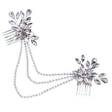 1pc Elegant Iron Hair Comb Bridal Wedding Hair Accessory For All Seasons - Color - View 8