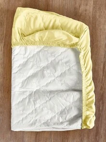1pc Optional Color & Size Diamond Pattern Baby Waterproof Mattress Protector Fitted Sheet, Washable Soft Skin-Friendly Breathable Machine Washable Toddler Bed Mattress Cover - Multicolor - View 9
