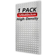 Tấm xốp tiêu âm thiết kế hình kim tự tháp TOUO 1-4 gói 47.2"X23.6" ốp tường cách âm cho KTV và phòng khách - TOUO - Xem 15