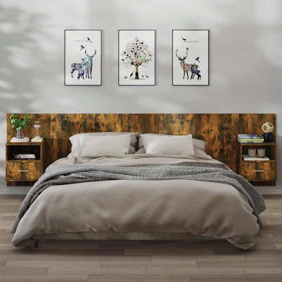 vidaXL Nightstands - Brown - View 1