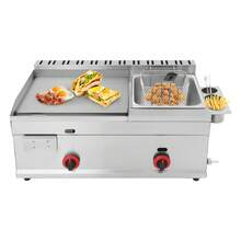 Commercial Deep-Frying Machine Large-Capacity Deep-Frying Machine Deep-Frying Machine With Grill Griddle - 1PCS - View 1