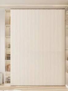 Modern Beige Shower Curtain, Thickened Faux Linen Waterproof Layer + Bottom Magnetic Splash Guard Strip, Foldable Space-Saving, Anti-Deformation, Bathroom Dry-Wet Separation - Beige - View 3
