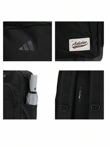 Adidas Unisex Lightweight Outdoor Backpack UNI N C BP 26 Summer New Campus Commute Backpack KY9934 - Black/Graphite Black - View 5