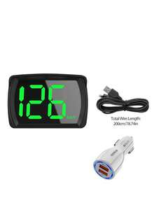XF.Meraki Car HUD Head-Up Display, Large Digital Speed Display, Real-Time Speed Monitoring, For Cars And Motorcycles - HUD Head-up Display - View 11