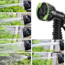 200FT/175FT/150FT/125FT Retractable Garden Hose, Durable Waterproof Hose, Magic Garden Water Pipe With Triple Telescopic Function, Equipped With Spray Gun And Seven Function Adjustment Devices - Black - View 7