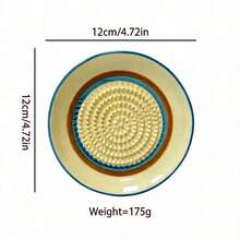 1 pieza Molinillo de ajo de cerámica, molinillo multifuncional y eficiente para ajo, jengibre, rábano picante, herramienta de cocina práctica, adecuada para las necesidades de cocina diaria, fácil de limpiar y almacenar, conveniente de usar - Molinillo cerámico multicolor - Ver 23