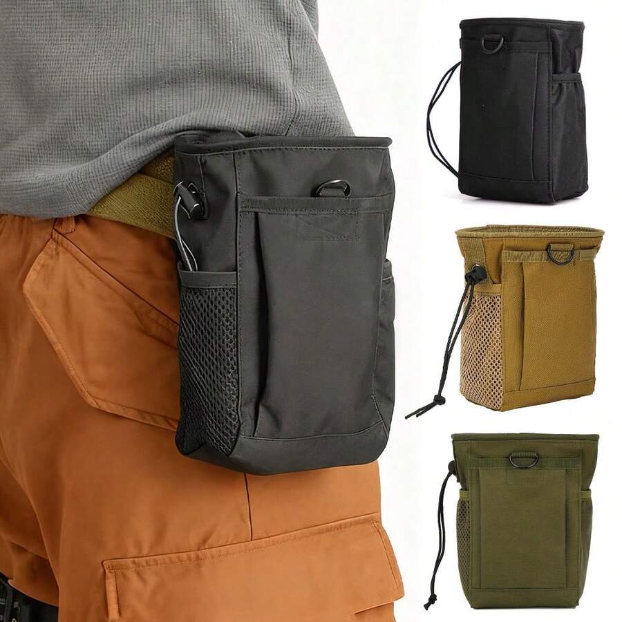 1pc Slingshot Storage Bag Small Size Recovery Bag Accessory Waist Pack, Outdoor Sports Multi-Function Miscellaneous Storage Bag, Magazine Pouch Tactical Small Recovery Bag Multi-Function Accessory Bag Slingshot Storage Miscellaneous Bag Outdoor Camouflage Storage Bag - Multicolor - View 1
