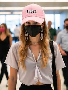1PC Unisex Printed Baseball Cap,Adjustable Casual Breathable Sun Hat,Suitable For Daily Wear Indoors Outdoors In Spring And Summer,Holiday Essential - Pink - View 2