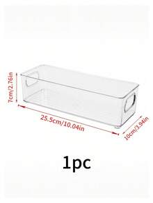 Hộp đựng đồ để bàn trong suốt (10/8/4/2/1 chiếc), hộp đựng đồ lót, áo ngực, tất, mỹ phẩm, ốp điện thoại, hộp đựng đồ trong tủ lạnh, nhà bếp và ngăn kéo. - Trong sáng - Xem 10
