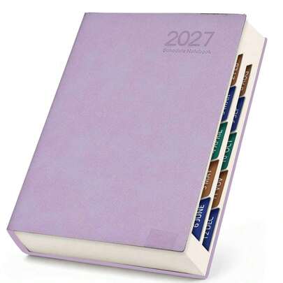 2027 Monthly Planner, Academic Agenda Organizer For Student Office Business,Feature For Schedules, Enhances Self-Discipline & Time Management, Monthly Planner For Daily Planning