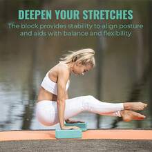 2-Piece Beginner Starter Set, Suitable For Yoga, Stretching And Pilates - Multicolor - View 3