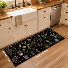 1pc Polyester Kitchen Drain Mat, Non-Slip Absorbent Quick-Dry Floor Mat, Kitchen Sink Countertop Mat, Home Door Mat, Living Room Bedroom Bathroom Decorative Mat, Pet Mat, Holiday Home Gift - Multicolor - View 9