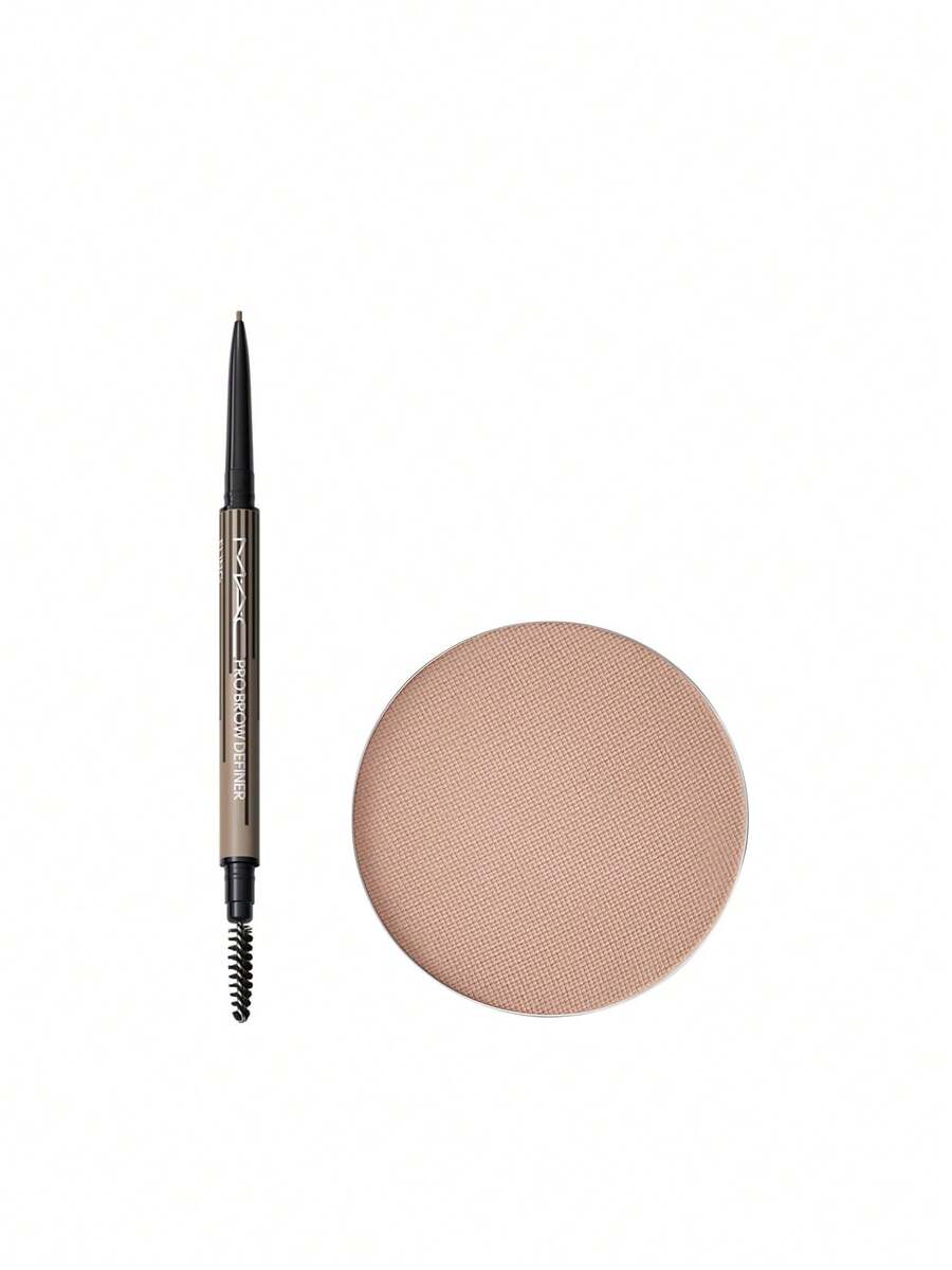 MAC [حزمة] قلم تحديد الحواجب برو برو 0.3 جرام + لوحة أوميجا برو إعادة ملء ظلال العيون 1.5 جرام - فلينغ + أوميغا - مشاهدة 1
