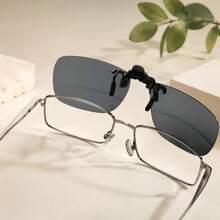 2pcs Unisex Fashion Clip-On Bicycle Glasses, Flip-Up Design Suitable For Regular Glasses, Great For Outdoor Activities - 彩色 - 查看 6