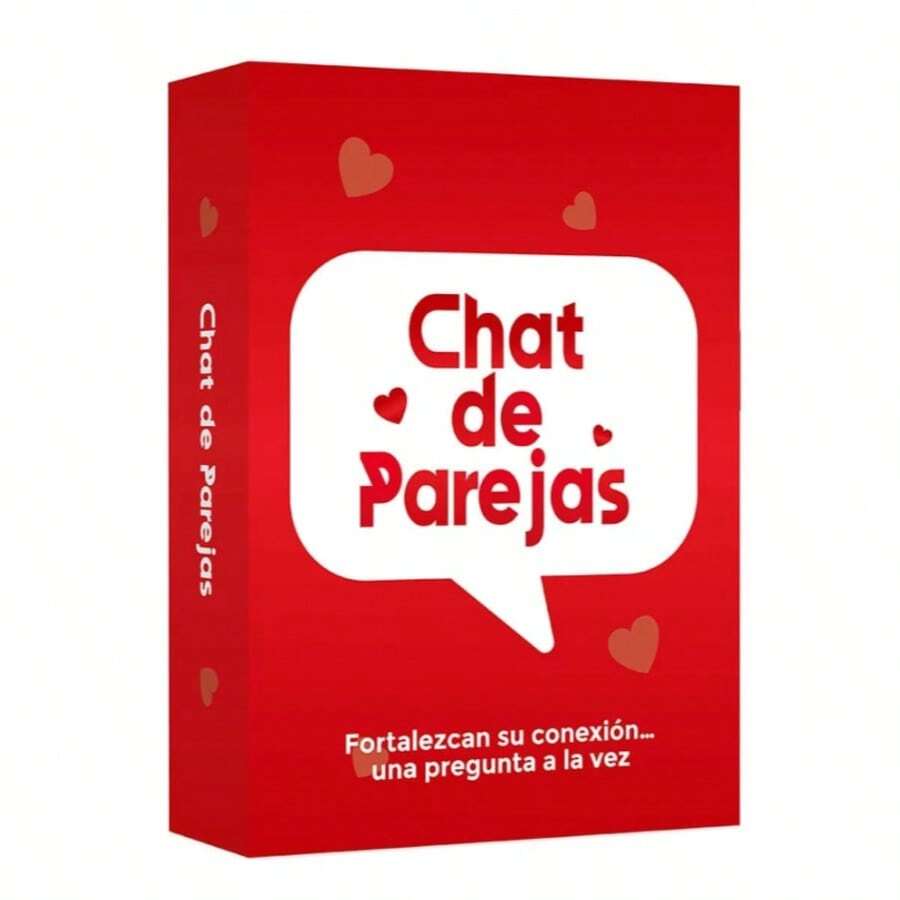 Couples' Chat Card Game With 55 Question Cards – An Intimate Conversation Game For Couples To Strengthen Connections On Dates, Anniversaries, And Romantic Nights; An Ideal Gift For Boyfriends And Husbands. - View 1