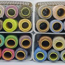 Benang Rajut Buatan Tangan DIY 3mm 150g Poliester Warna Polos - Beraneka warna - View 6
