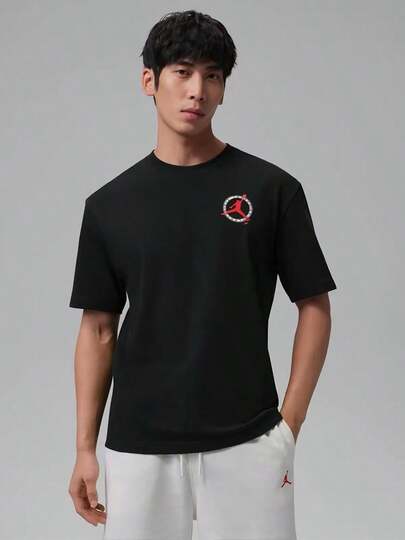 Nike Jordan Flight CLUB Men's Short Sleeve Fashionable Versatile Comfortable Sport Casual Crew Neck T-Shirt