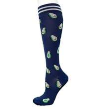 1/3 Paar lässige Outdoor-Sportsocken, süße Kompressionssocken mit Muster für Frauen, Springseil-Lauf-Wadensocken - Verschiedenfarbig - Übersicht 13
