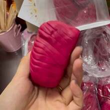 3-Color Hand-Torn Slow Rebound Stress Relief Toy, Soft Wet Touch PU Squishy Squeeze Toy, Highly Attractive Stress Relief Gadget, Shapeable, Student Gift, Boys & Girls, Interactive, Socializing Essential, Home, Hot-Selling, Bestseller, Gift For Boyfriend/Girlfriend, Birthday Gift, Party, Perfect Gift For Men & Women - Multicolor - View 1