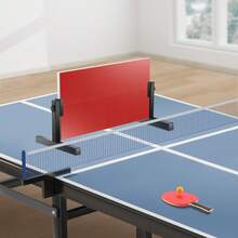 66cm Table Tennis Rebound Board With Support Stand, Red Ping Pong Return Panel, Solo Self-Training Equipment For Single Player Indoor Hitting And Table Tennis Skill Practice - Red and Black - View 9