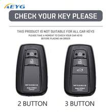 軟 TPU 鑰匙遙控器保護套，適用於 Toyo Ta Prius Camry Corolla C-HR CHR RAV4 Prado 2018 2022，鑰匙圈配件 - 豐田B款 - 查看 7