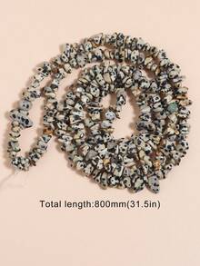 1串 5-8mm 天然碎石玫瑰石英蛋白石珠 療癒能量散珠，適用珠寶手工DIY飾品手鍊項鍊配件 - 彩色 - 查看 11