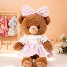 CuteKawaii Plush Doll Clothes Single Piece, Teddy Bear Rabbit Plush Doll Set, Lace Ruffle Skirt Doll Clothing Accessories, Plush Doll Doll Dress-Up Outfit, Suitable For Bear Doll, Rabbit Doll, Plush Rabbit - Multi-color - Doll Clothes - View 3