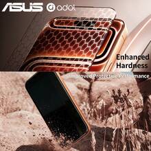 ASUS 2Pcs Ultra HD Tempered Glass Screen Protector For IPhone 17/16/15 Series, 9H Hardness Anti-Fingerprint Full Coverage Film With Dust-Free Installation Box, Shockproof & Case Friendly For IPhone, Newly Upgraded 3D Large Curved Edge Phone Screen Protector - Clear - View 6