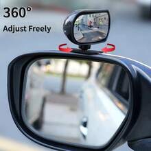 Wide Angle Rearview Mirror For Car, High Definition Convex Interior Rearview Mirror, Anti-Glare Design, Panoramic Rearview Mirror, Suitable For Reversing And Reducing Blind Spots - Car Rearview Mirror - View 3