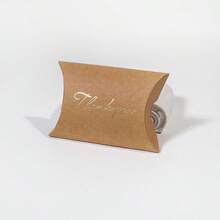 50pcs Thank You Pillow Boxes, Small Wedding Favor Packaging Boxes, Gift Boxes, Thank You Candy Favor Boxes For Wedding, Halloween, Christmas, Back To School, Birthday Party - View 9