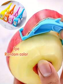 1pc Stainless Steel Pineapple Corer, Pineapple Core Remover, Easy To Use Peeler, Rust-Resistant Reinforced Stainless Steel Sharp Blade, Fruit Slicer Tool, Detachable Handle, Kitchen Essential, Corer, Fruit Processing Tool, Random Color - Multicolor - View 13