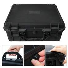 Portable Hard Shell Case With Custom-Cut Foam – Sleek Black Design For Laptops, Cameras, Drones, Lenses & Telescopes | Compact 21.3 * 14.2 * 4.5 Inches | Lightweight, Durable & Organized Storage Solution - ABS - View 6
