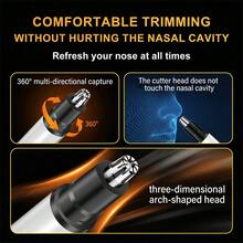 HIENA 5PCS Hair Clipper Set, Cordless Electric Hair Trimmer For Men, Suitable For Daily Haircut, Salon Haircut, Shaving, Nose Hair Trimming, USB Fast Charging, LED Digital Display, Adjustable Combs, Easy To Use For Beginners, Multiple Accessories, Gift Box Packaging, Great Holiday Gift - View 5