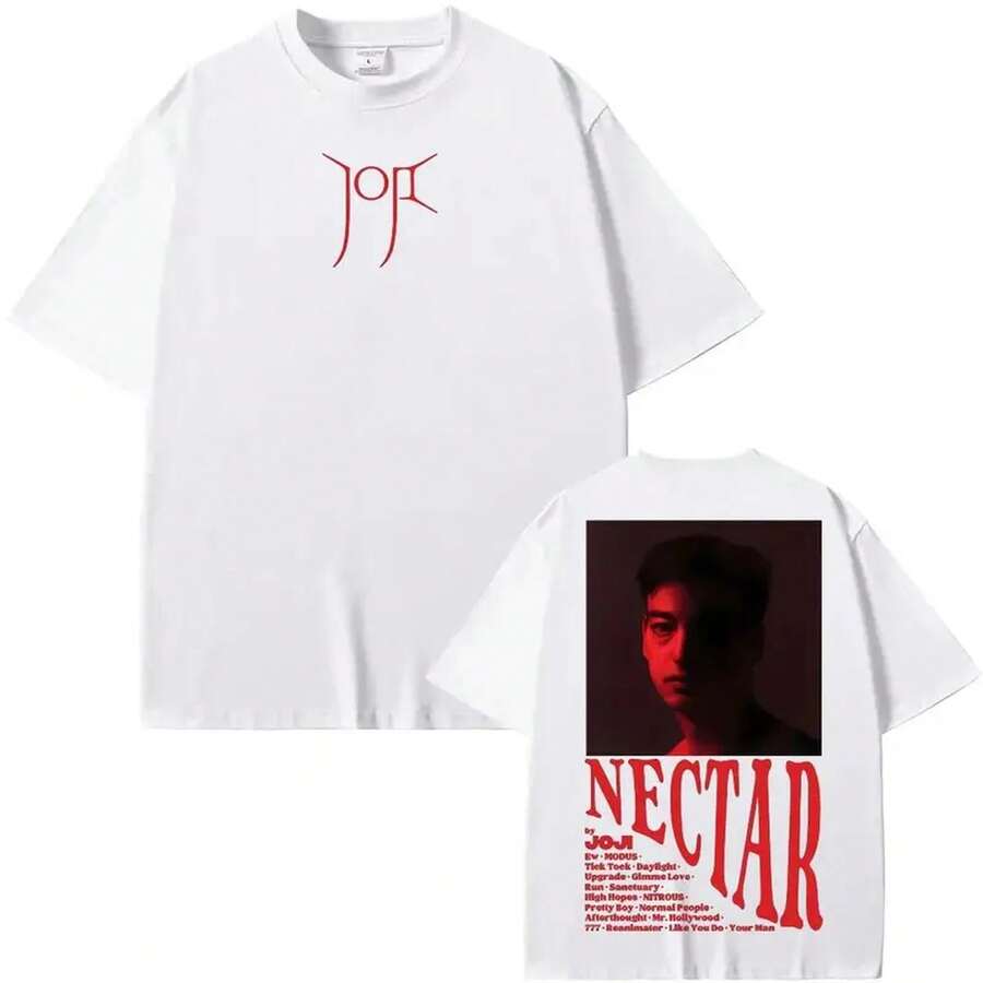 Hip Pop Y2k Tops Joji T-Shirt, wie auf der offiziellen Website, Baumwolle, hohe Qualität, bequemes T-Shirt, Rundhals, Grafikdruck, Unisex. - 2 - Übersicht 1