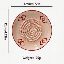 1 pieza Molinillo de ajo de cerámica, molinillo multifuncional y eficiente para ajo, jengibre, rábano picante, herramienta de cocina práctica, adecuada para las necesidades de cocina diaria, fácil de limpiar y almacenar, conveniente de usar - Molinillo cerámico multicolor - Ver 26